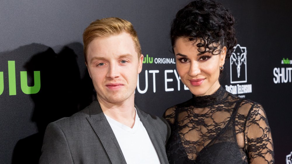 Noel Fisher and Layla Alizada at Shut Eye premiere