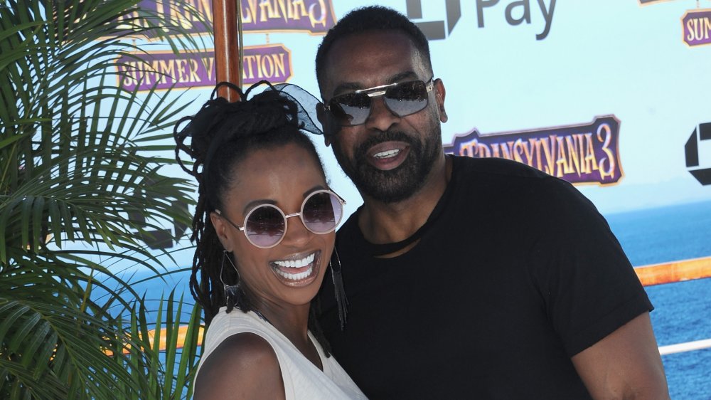 Shanola Hampton and Daren Dukes at Hotel Transylvania 3 premiere