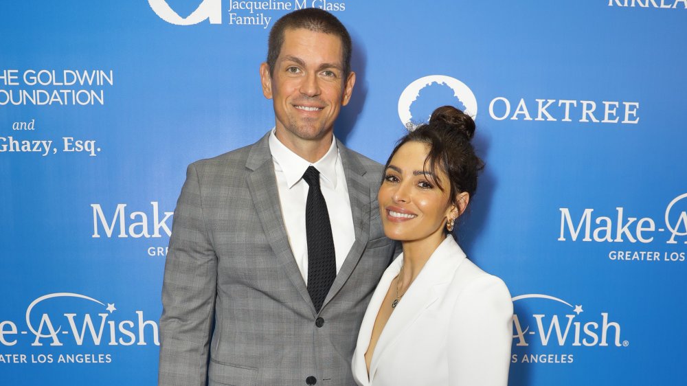 Steve Howey and Sarah Shahi at 2019 Wish Gala