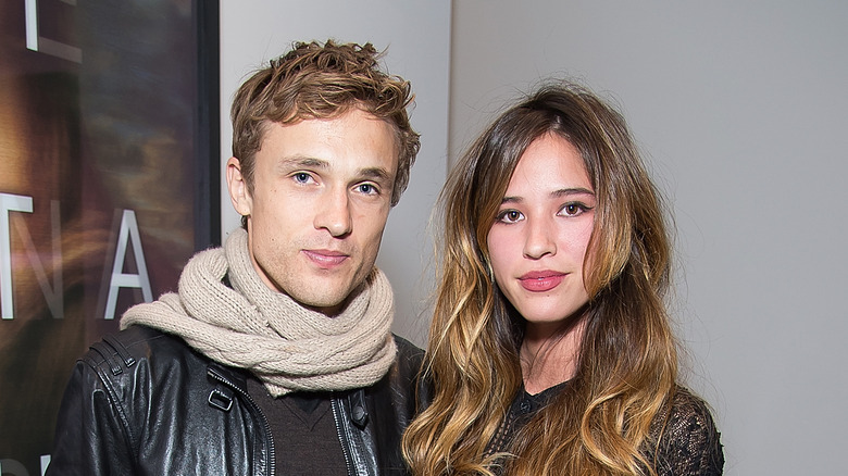 William Moseley and Kelsey Asbille on the red carpet