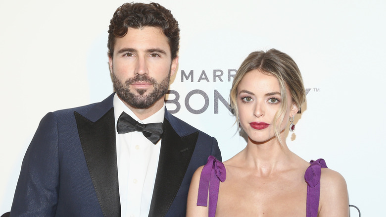 Brody Jenner and Kaitlynn Carter posing