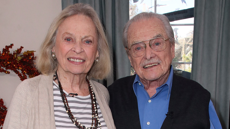 William Daniels and Bonnie Bartlett smiling