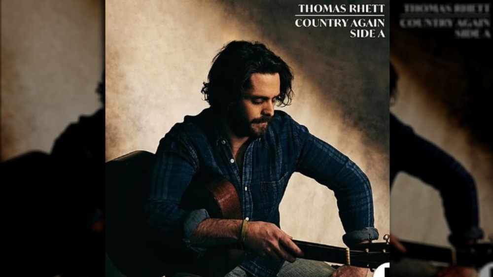 Thomas Rhett on the cover of his new album Country Again 