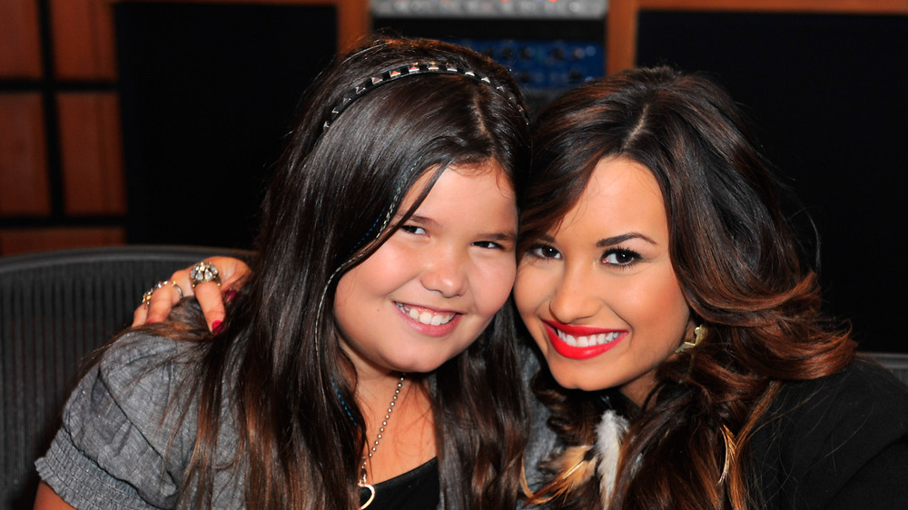 Demi Lovato and Madison De La Garza