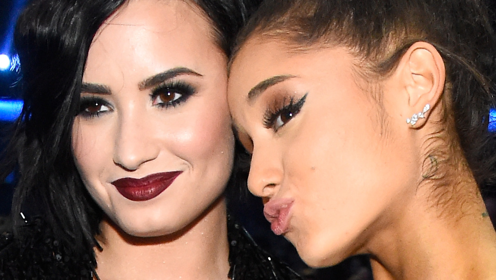 The Real Meaning Behind Demi Lovatos Met Him Last Night With Ariana Grande 