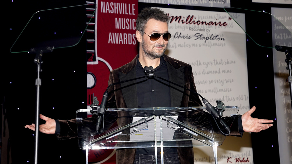 Eric Church speaking