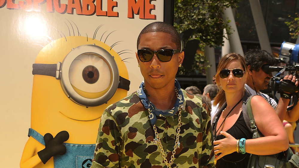 Pharrell Williams at Despicable Me Premiere 