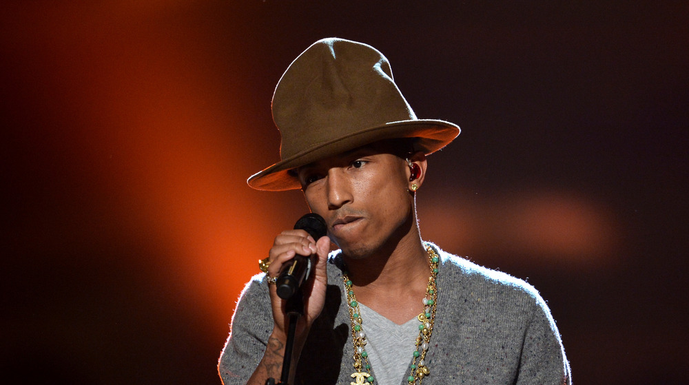 Pharrell Williams at the Grammys