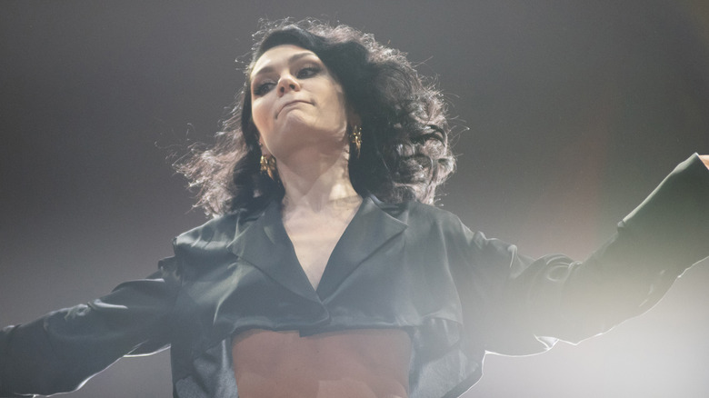 Jessie J performing at event 