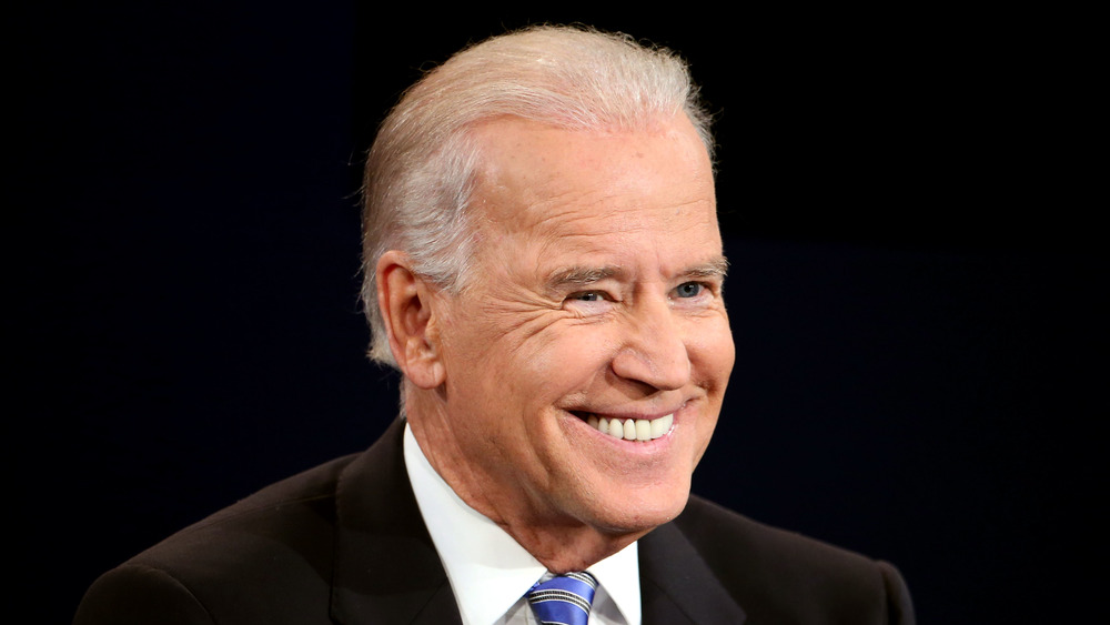 Joe Biden smiling