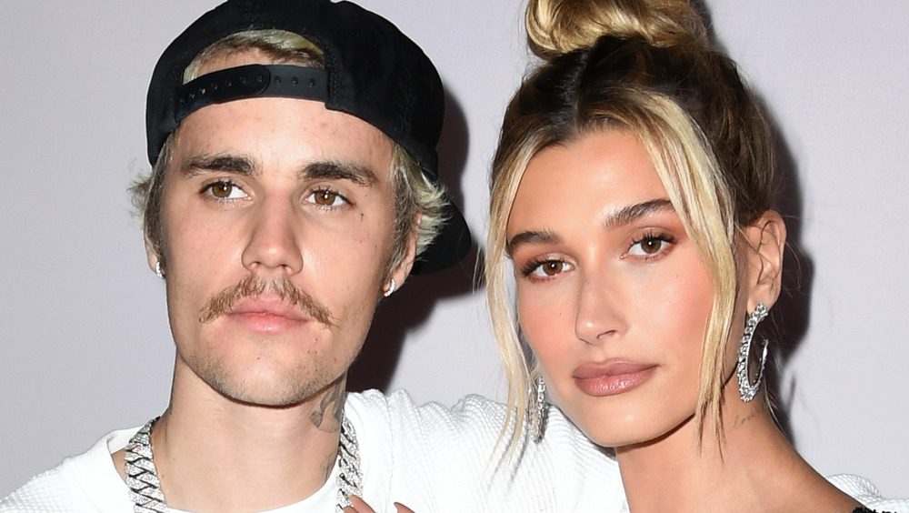 Justin Bieber and Hailey Baldwin on the red carpet