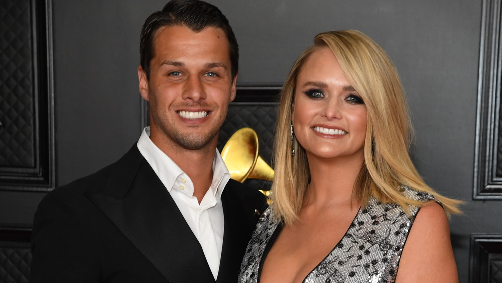 Miranda Lambert and Brendan McLoughlin at the Grammys