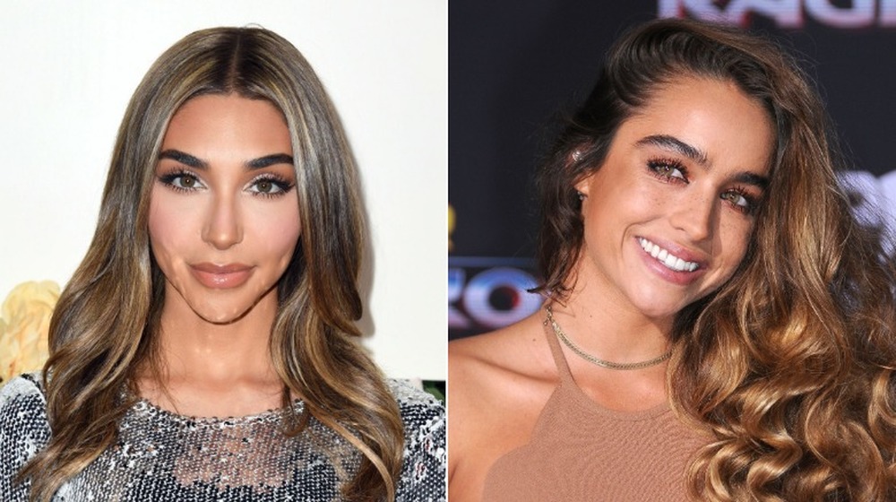 Chantel Jeffries and Sommer Ray smiling