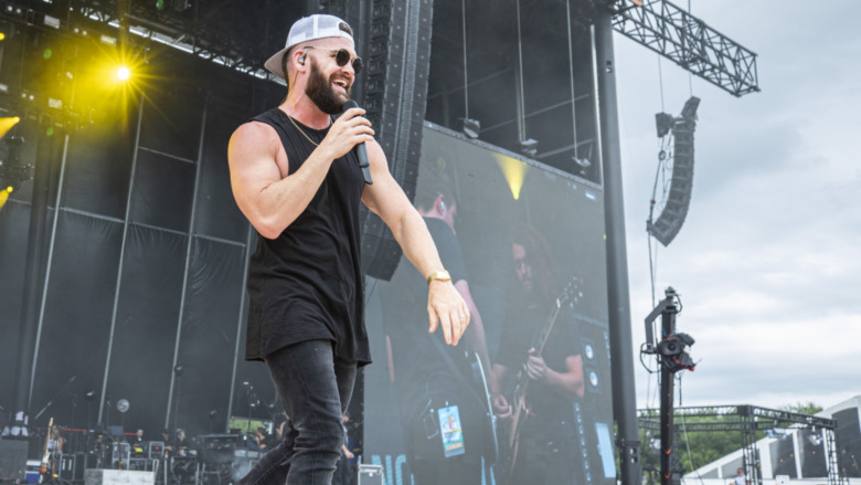 Dylan Scott performing in 2019 