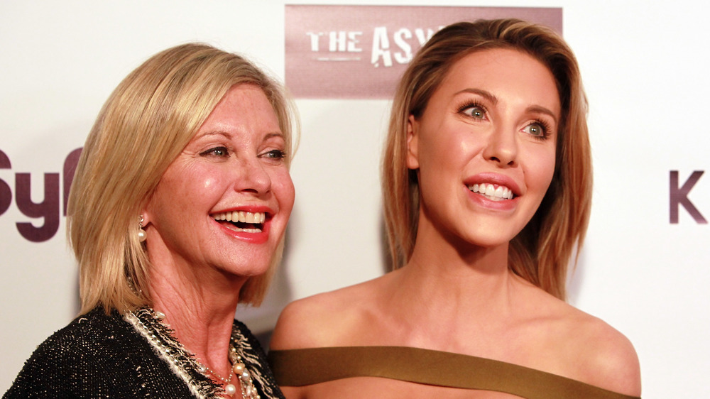 Olivia Newton-John with her daughter, Chloe Lattanzi