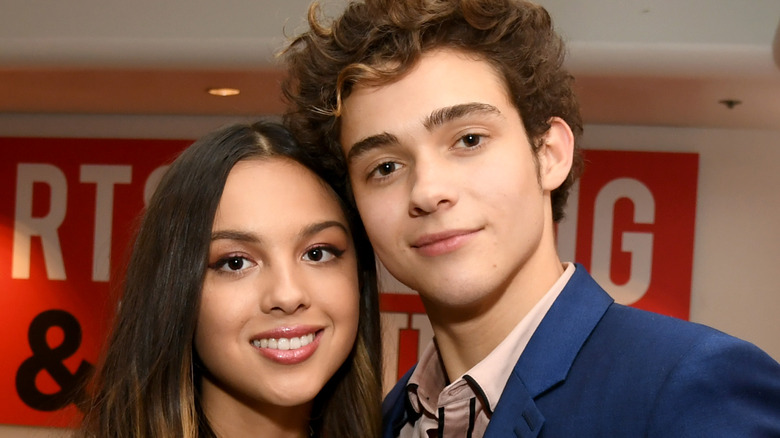 Olivia Rodrigo and Joshua Bassett at High School Musical event