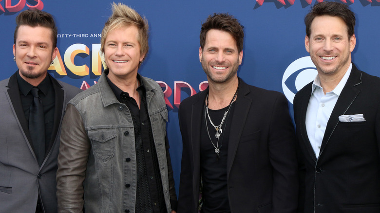 Parmalee on red carpet 