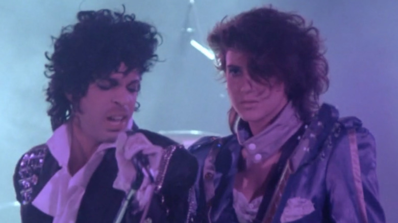 Prince and Wendy Melvoin in Purple Rain