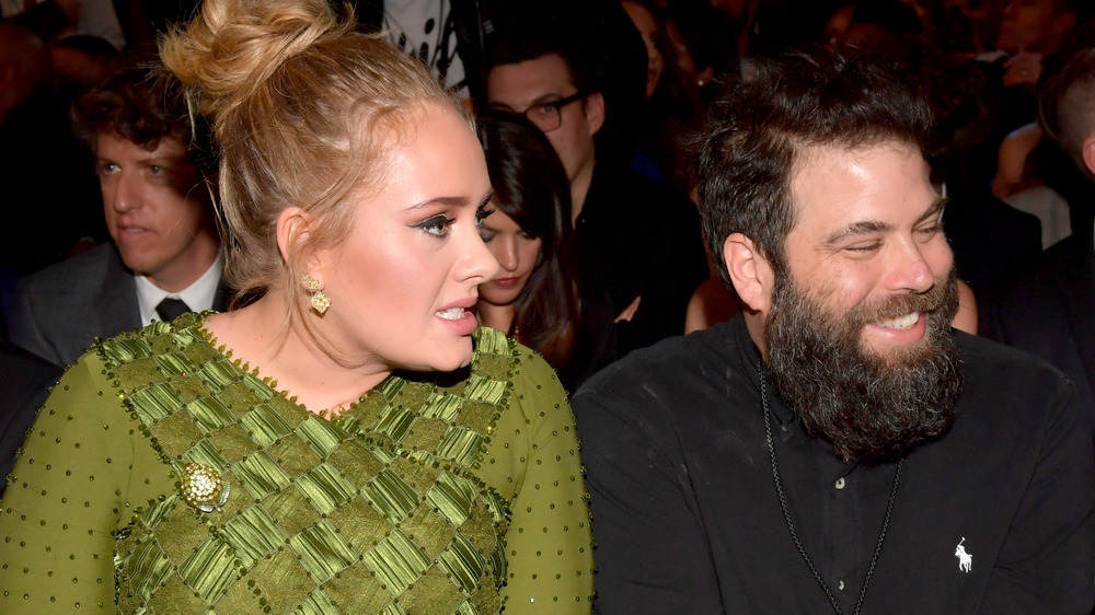 Adele and Simon Konecki