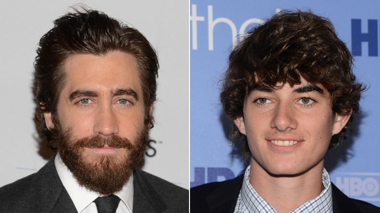 Jake Gyllenhaal and Connor Kennedy in 2012