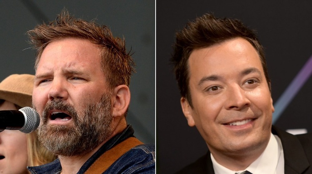 Thad Cockrell and Jimmy Fallon 