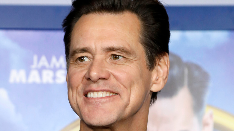 Jim Carrey smiling