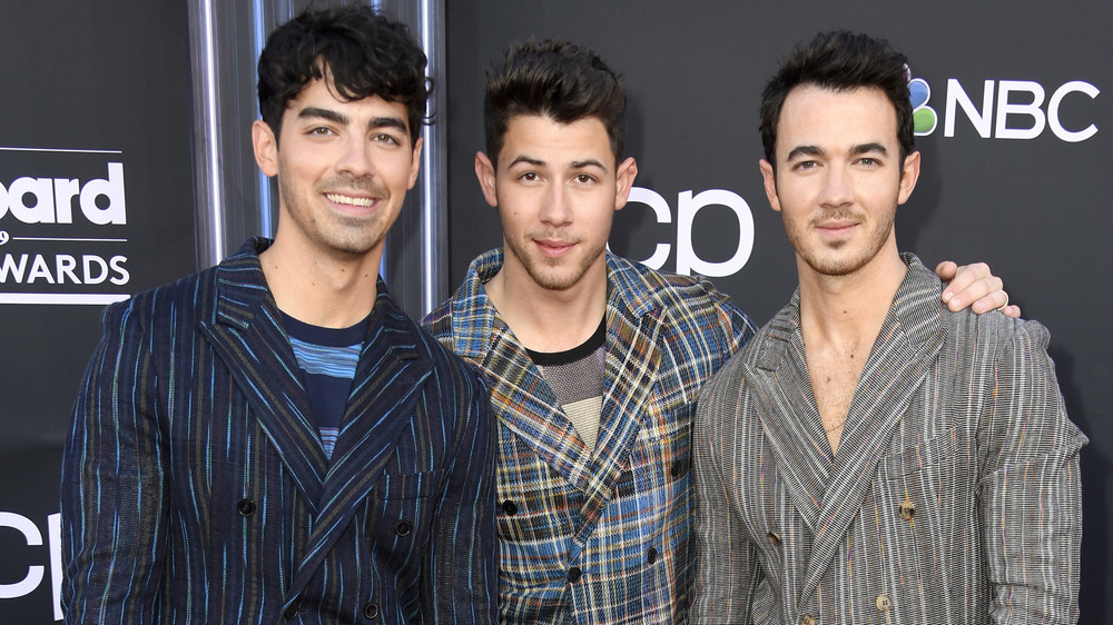 Jonas Brothers smiling