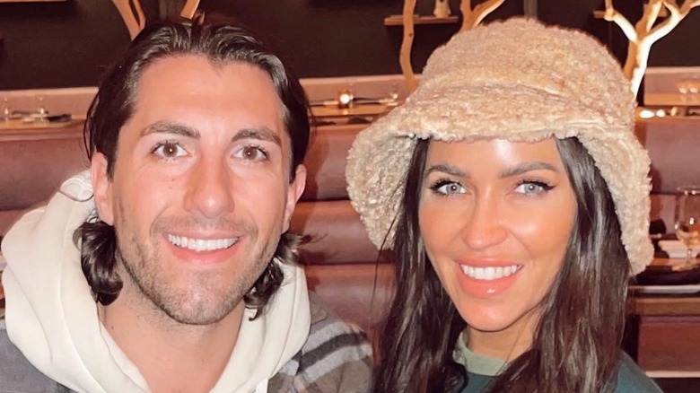 Jason Tartick and Kaitlyn Bristowe smiling