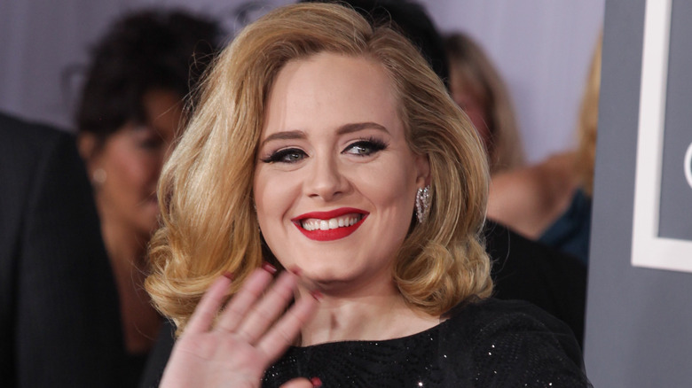 Adele smiling