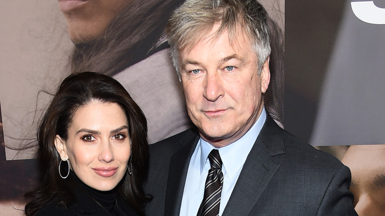 Alec Baldwin and his wife Hilaria in 2019