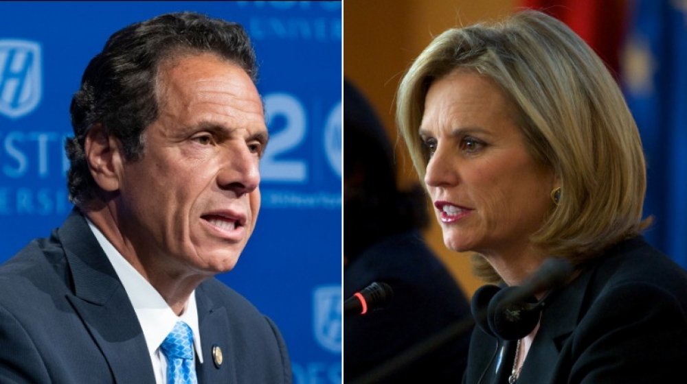 Andrew Cuomo, Kerry Kennedy split image