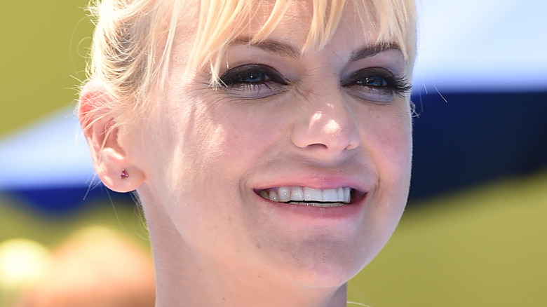 Anna Faris on the red carpet