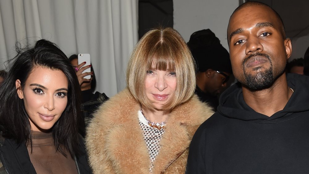 Kim Kardashian, Anna Wintour, Kanye West