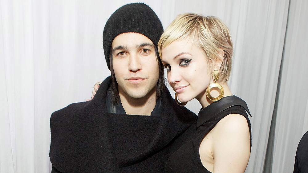 Ashlee Simpson and her ex-husband Pete Wentz