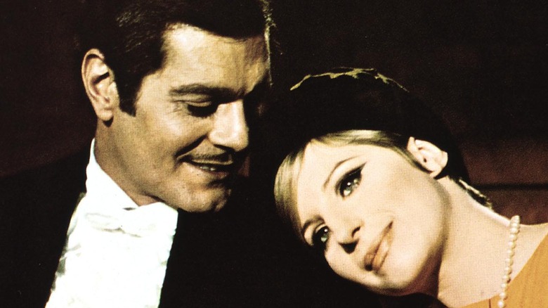 Omar Sharif and Barbra Streisand