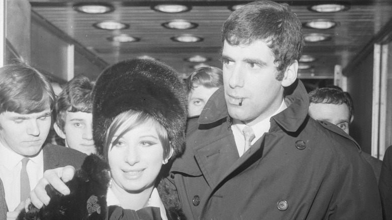 Barbra Streisand and Elliott Gould