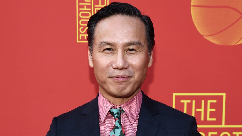 Actor and director BD Wong arrives at the opening night of "The Great Leap" at The Pasadena Playhouse