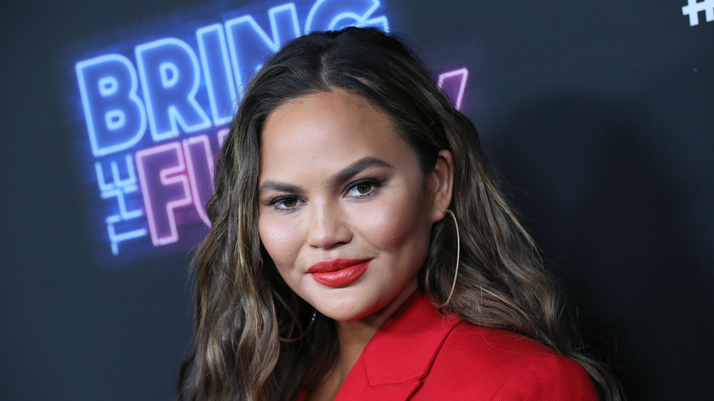 Chrissy Teigen at Bring the Funny event