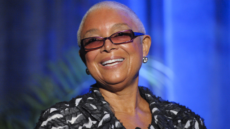 Camille Cosby smiling