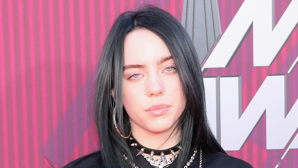 Billie Eilish looking unimpressed