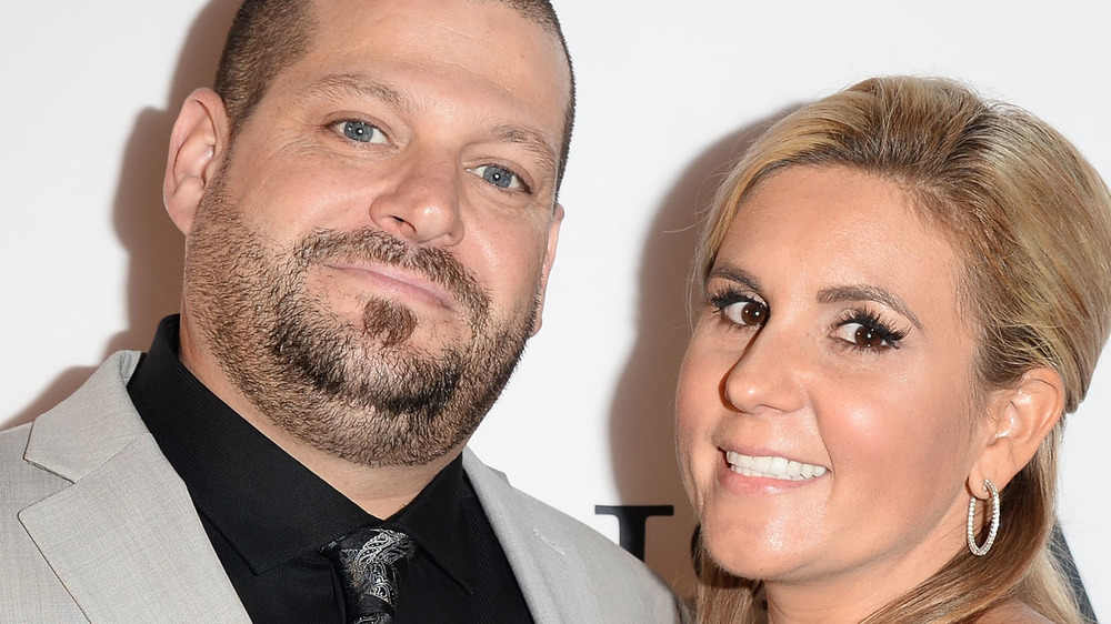 Brandi Passante and Jarrod Schulz at a red carpet event