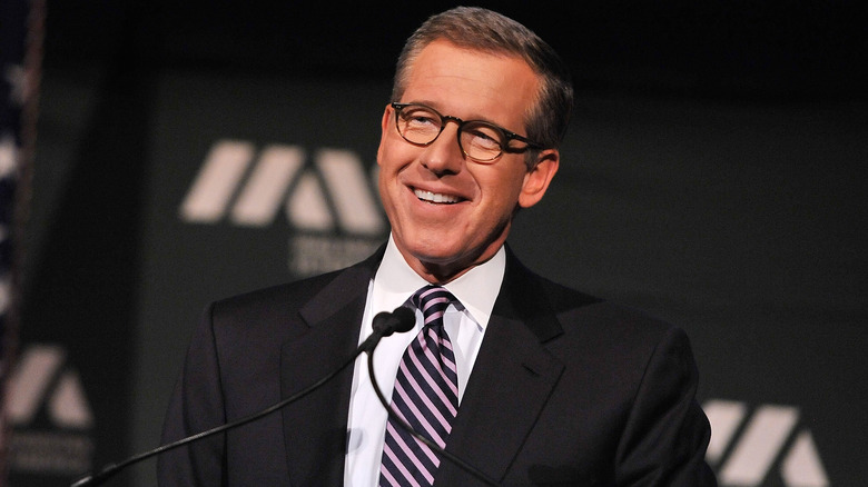 Brian Williams posing