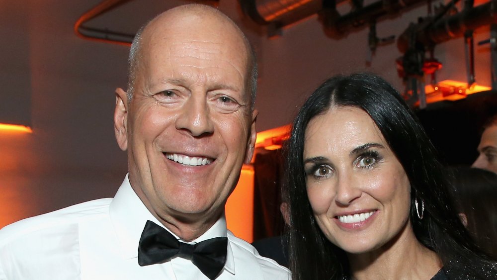 Bruce Willis and Demi Moore