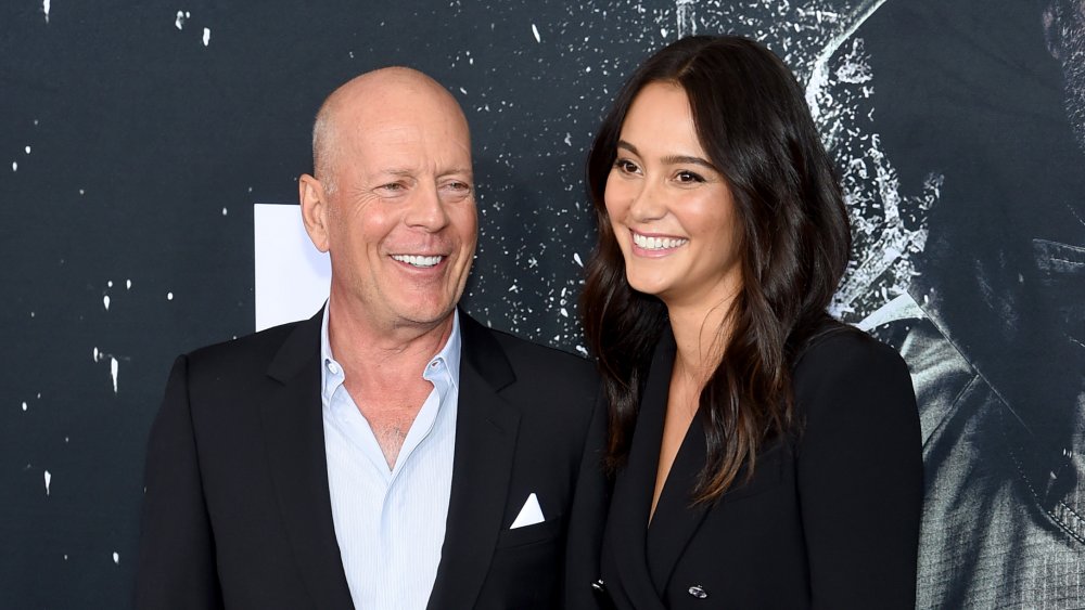 Bruce Willis and Emma Heming