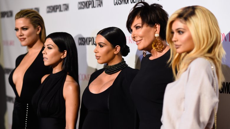 Khloe, Kourtney, and Kim Kardashian and Kris and Kylie Jenner