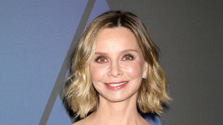 Calista Flockhart on the red carpet