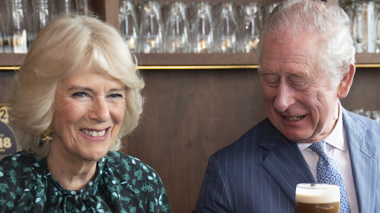 Camilla Parker Bowles & Prince Charles visit The Irish Cultural Centre