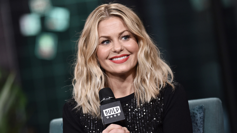 Candace Cameron Bure smiles during an interview in 2019