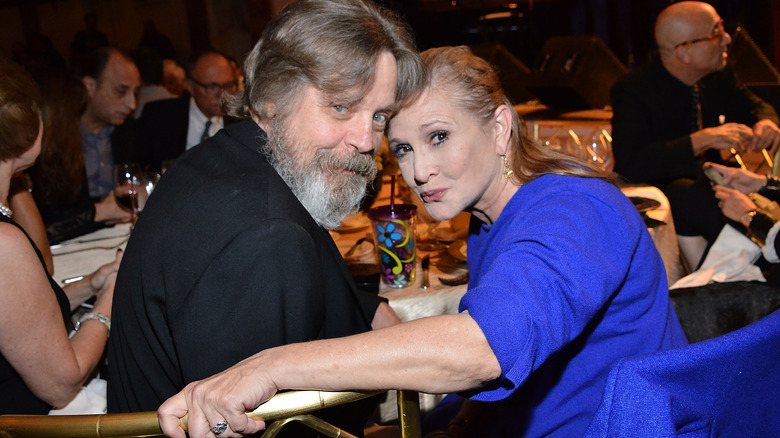 Mark Hamill and Carrie Fisher