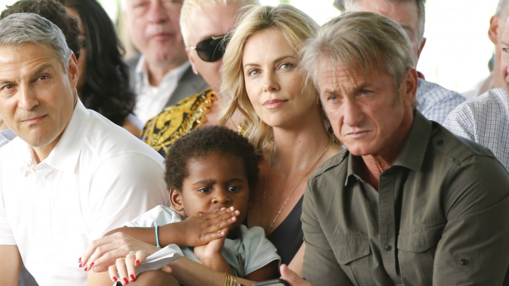 Jackson Theron, Charlize Theron, Sean Penn 